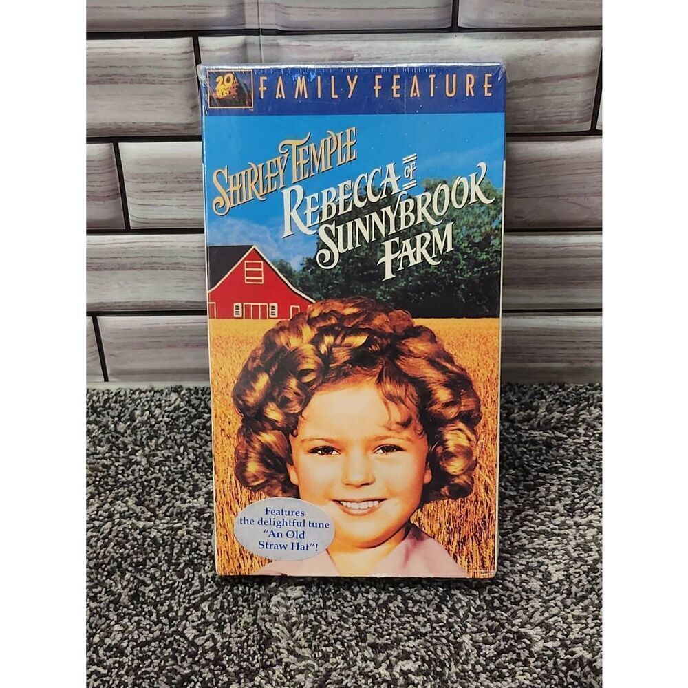 Shirley Temple VHS Rebbeca of Sunnybrook Farm-Sealed